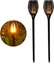 Изображение Saska Garden Lampa Ogrodowa Solarna Pochodnia Efekt Płomienia wys. 79cm, 33LED