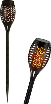 Attēls no Saska Garden Pochodnia lampa solarna taczce pomyki 12 led SMD 7x7x49cm