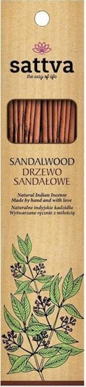 Picture of Sattva Natural Indian Incense naturalne indyjskie kadzideko Drzewo Sandaowe 15szt.