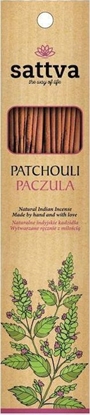 Attēls no Sattva Natural Indian Incense naturalne indyjskie kadzidełko Paczula 15szt.