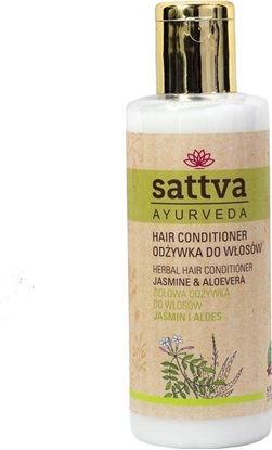 Attēls no Sattva SATTVA_Ayurveda Hair Conditioner odżywka do każdego rodzaju włosów Jaśmin & Aloes 210ml