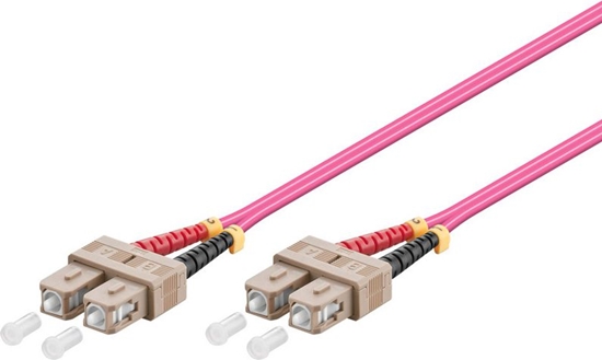 Picture of MicroConnect Patchcord wiatowodowy SC/UPC - SC/UPC, 50/125, OM4, 2m (FIB222002-4)