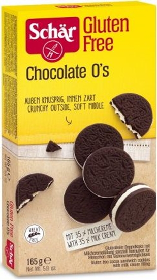 Picture of Schar Disco Ciok ciastka z kremem mlecznym bezglutenowe 165 g Schar