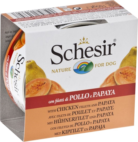 Изображение Schesir Schesir Kurczak i papaja - 150g