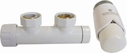 Attēls no Schlosser Zestaw Duo-plex ktowy prawy biay (612100001)