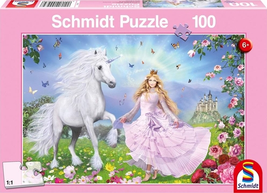 Изображение Schmidt Spiele Puzzle Ksiniczka i jednoroec
