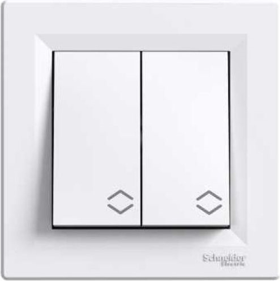 Picture of Schneider Electric ASFORA cznik podwójny schodowy zaciski rubowe biay (EPH0600321)