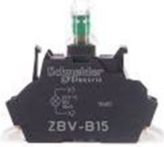 Picture of Schneider Electric Oprawka z LED biaa 24V AC/DC z cznikiem (ZBVB15)
