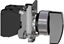 Изображение Schneider Electric Przełącznik 2 położeniowy pokrętło 22mm czarny 1Z bez samopowrotu (XB4BJ21)