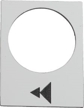 Изображение Schneider Electric Tabliczka opisowa biaa prostoktna 30x40mm (ZB2BY4903)