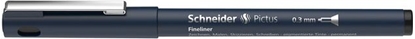 Picture of Schneider fineliner permanentny Pictus 0,3 mm stal nierdzewna zielona
