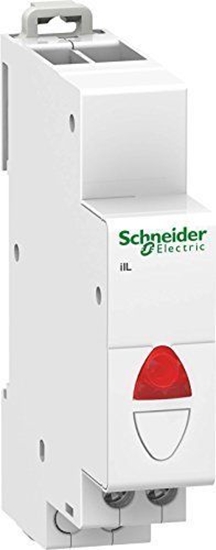 Изображение Schneider Lampka moduowa czerwona 12-48V AC/DC iIL (A9E18330)
