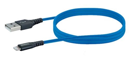 Изображение Kabel USB Schwaiger USB-A - Lightning 1.2 m Niebieski (LPRO440501)