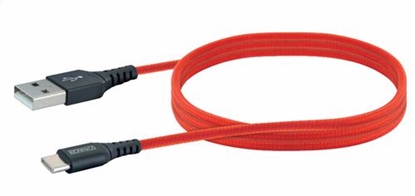 Изображение Kabel USB Schwaiger USB-A - USB-C 1.2 m Czerwony (LPRO510501)