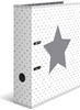 Picture of Herma Ordner A4 Sterne weiß gepunktet