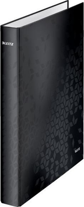 Attēls no Segregator Leitz Segregator ringowy WOW Leitz A4 4DR/25mm, czarny 42420095