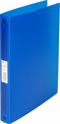 Picture of Segregator Q-Connect Segregator ringowy Q-CONNECT, PP, A4/4R/25mm, transparentny niebieski