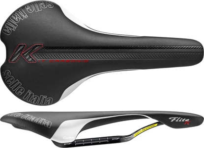 Picture of Selle Italia Siodo FLITE KIT CARBONIO L (id match - L1) Carbon/Keramic 7x9 Fibra-tek 180g Czarne (SIT-017A201ICA006)