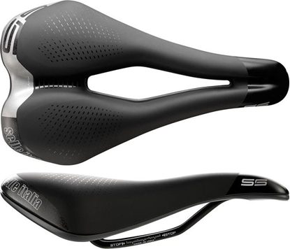Attēls no Selle Italia Siodo SELLE ITALIA SPORT S 5 SUPERFLOW S (id match - S3) Fec Alloy 7x9, soft-tek, czarne (NEW)