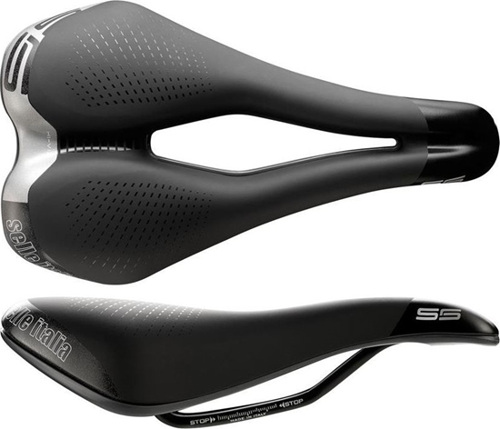 Picture of Selle Italia Siodo SELLE ITALIA SPORT S 5 SUPERFLOW S (id match - S3) Fec Alloy 7x9, soft-tek, czarne (NEW)