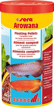 Attēls no Sera Arowana 1.000 ml, granulat -pokarm podstawowy dra ryb drapieżnych