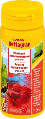 Attēls no Sera Bettagran Nature 50ml, granulat - pokarm wybarwiajcy