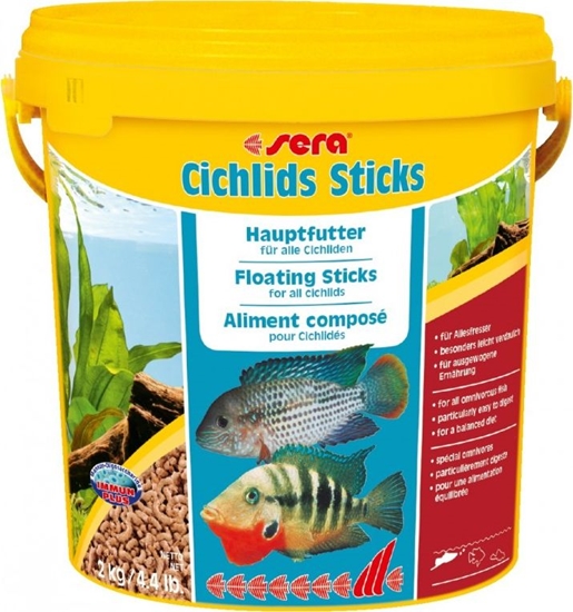 Picture of Sera Cichlids Sticks Nature 2 kg/10L, paeczki - pokarm dla pielgnic