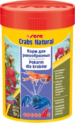 Attēls no Sera CRABS NATURAL PUSZKA 100 ml