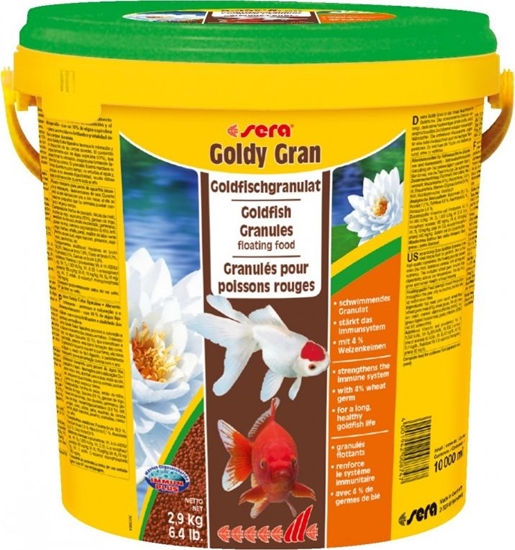 Picture of Sera Goldy Gran Nature 10 l, granulat - pokarm dla zotych rybek