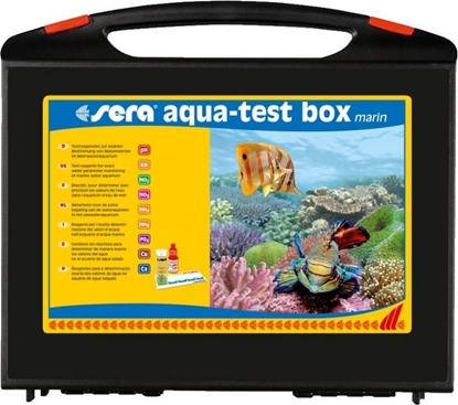 Attēls no Sera Walizka z testami aqua-test box marin (+ Ca)