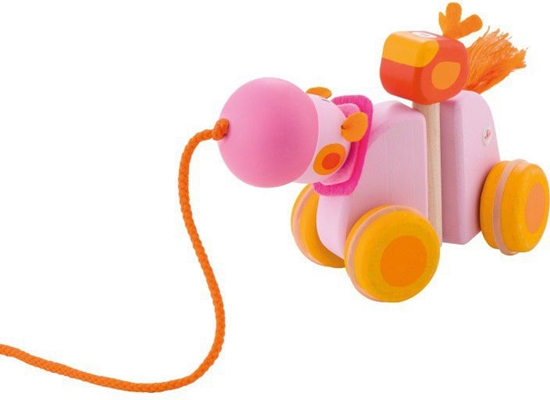 Изображение Sevi Hippopotam i ptaszek do cignicia na sznureczku (82888)