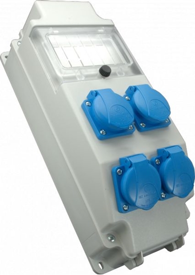 Picture of SEZ Rozdzielnica 4x250V okienko IP54 (ROS 5/X-16)