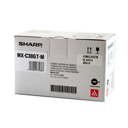 Picture of Sharp MXC30GTM toner cartridge 1 pc(s) Original Magenta