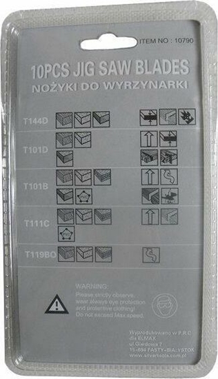 Изображение Silver BRZESZCZOT DO WYRZYNAREK 10 szt / SILVER EX10790