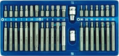 Изображение Silver kocówki TORX 40 czci (10631)