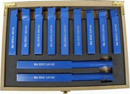 Picture of Silver NOE TOKARSKIE 20x20mm W WALIZCE 11szt. /SILVER EX10885