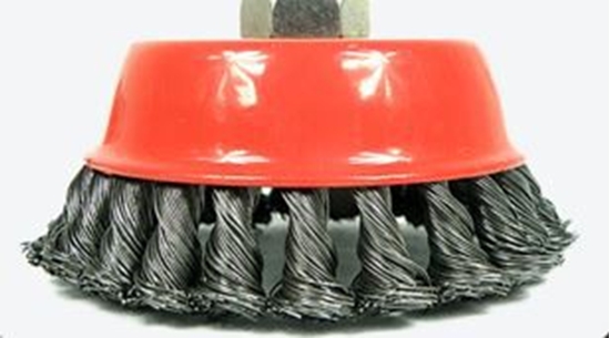 Picture of Silver Szczotka doczoowa z gwintem M14 65mm (10342)