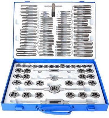 Изображение Silver Zestaw gwintowników i narzynek 110szt. (10290)