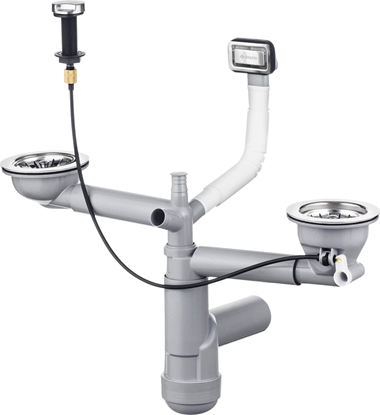 Attēls no Syfon Deante Space-Saver Lux Syfon do zlewozmywaka granitowego - Space-Saver