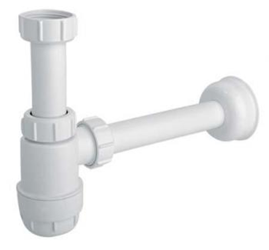 Picture of Syfon McAlpine butelkowy 5/4" DN32 niski biay (HC2)