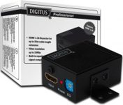 Picture of System przekazu sygnau AV Digitus wzmacniacz HDMI do 35m ,Equalizer, 1080p, DTS-HD, HDCP, LPCM (DS-55901)