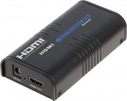 Изображение System przekazu sygnau AV ODBIORNIK EXTENDERA HDMI-EX-120/RX-V4