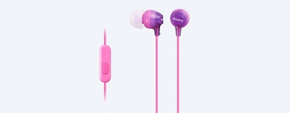 Attēls no Sony MDR-EX15AP Headset Wired In-ear Calls/Music Violet
