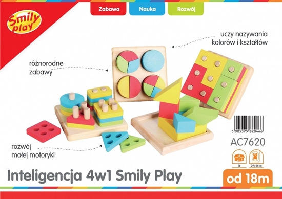 Picture of Smily Play Inteligencja 4 w 1 (GXP-598367)