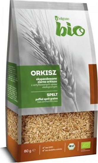 Изображение SOLIGRANO ORKISZ EKSPANDOWANY BIO 80 g - SOLIGRANO