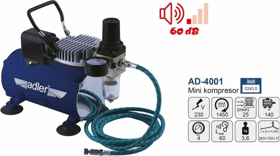 Изображение Sprarka Adler MAR0243.0 4bar Brak danychL (0243.0)