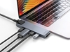Изображение Baseus CAHUB-L0G 7 in 1 Dock Station For MacBook / HDMI / 2 x USB 3.0 / USB-C / RJ45 / SD / Micro SD Thunderbolt C+
