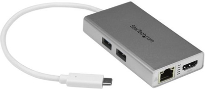 Picture of Stacja/replikator StarTech Multiport Adapter USB-C (DKT30CHPDW)