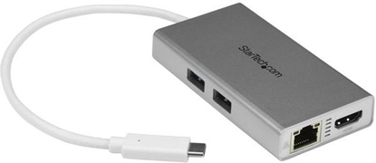 Attēls no Stacja/replikator StarTech Multiport Adapter USB-C (DKT30CHPDW)