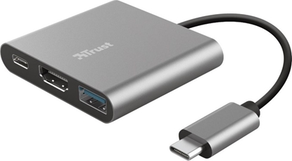Attēls no Stacja/replikator Trust Dalyx 3w1 USB-C (23772)